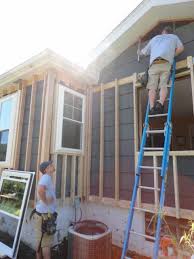 It depends on the temperature differential at any given point in time. Spray Foam Insulation Applied Over The Siding Of Existing Exterior Walls Building America Solution Center