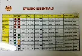 Free Kyusho Jitsu Essentials Chart Printable Pressure