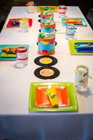 1st Birthday Cake Table Decoration Ideas Baby Jam Musical Themed 1st Birthday Party Music Theme Birthday Music Birthday Party 1st Birthday Parties