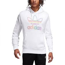 All20 nike junior b nsw swoosh ft short. Adidas Originals Pride Hoodie White Buy And Offers On Dressinn