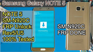 Samsung Note 5 Frp Bypass 2020 Sm N920c Frp Bypass 7 0 U5 No S Voice Without Box 100 Working Youtube
