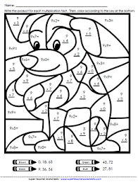 Multiplication Worksheets