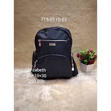 Bagi anda yang berniat membeli tas merk elizabeth ini. Elizabeth Tas Ransel Wanita Parasut Shopee Indonesia