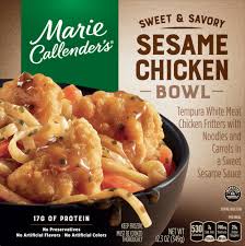 Or, add a pie to any family meal for just $10*. Marie Callender S Sweet And Savory Sesame Chicken Bowl Frozen Meal 12 3 Oz Fred Meyer