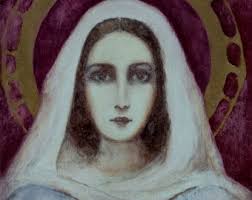 Saint Bernadette Framed Print