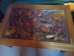 Made using reclaimed walnut and natural. Big Sky Carvers Trout Stream Coffee Treasures And More Facebook