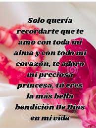 Solo Queria Recordarte Que Te Amo Con Toda Mi Alma Y Con Todo Mi Corazon Te Adoro Mi Preciosa Prince Frases De Te Amo Te Amo Mi Princesa Bendecido Dia Mi