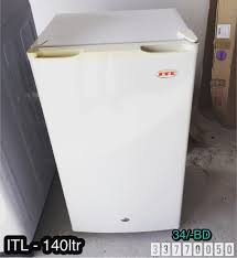 For Sale Itl Refrigerator 140ltr Model Yz 140l Excellent Condition Price 34 Bd للبيع ثلاجة صغيرة ماركة Itl 140 لتر Trash Can Tall Trash Can Trash