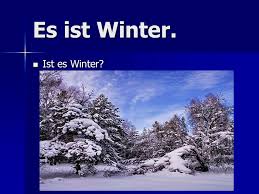 Und was sagt eigentlich die wetterprognose für. Es Ist Winter Ppt Herunterladen
