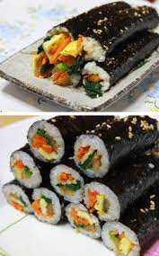 Mini Kimbap I Ve Been Waiting For Someone To Make This For Me Looks Like I Need To Make Them Food Sweet Sushi Oriental Dishes