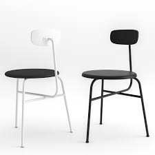 Afteroom Dining Chair 3 3d Model Turbosquid 1387093 In 2020 Dining Chairs Chair Metal Furniture