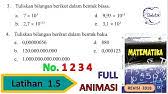 Bentuk baku ditulis sebagai perkalian dua faktor. Bentuk Baku Bilangan Yang Kecil Youtube