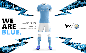 Manchester city home jersey 2019/2020. 2016 Manchester City Kit Concepts By Metcalfe On Behance