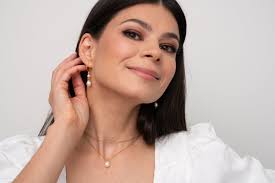 VERA Silver Double Layer Pearl Necklace, Freshwater Pearl Necklace With  Baroque Pearl Charm, Gold Pearl Drop Necklace, Bridesmaid Gift