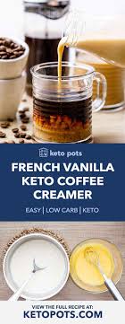 I am a monthly subscriber because i just want to make sure i get. Homemade French Vanilla Keto Coffee Creamer Easy Recipe Keto Pots