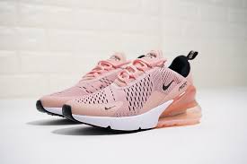 Womens Nike Air Max 270 Shoes Coral Stardust Black Summit White Ah6789 600 Womens Running Shoes Nike Air Nike Air Max For Women