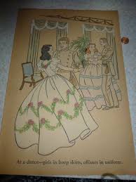 Page From A Rare 1940 Gone With The Wind Coloring Book Coloring Pages Coloring Books Painted Books