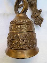 Maybe you would like to learn more about one of these? Sale Vintage Italian Brass Door Bell With The Latin Inscription Whoever Touches Me Hears My Voice Housewarming Gift Idea Gift For Him Brass Door Vintage Italian House Warming Gifts