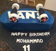 Trim the edges to make it look more like a skateboard deck, which involves rounding the. Skateboard Cake