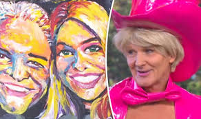 This Morning viewers slam show as man paints Holly and Phillip using his  PENIS