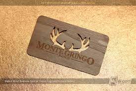 Making a good first impression is key and leaving a lasting impression stands. Wood Business Cards Zimer