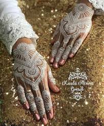 Some White Henna Evening Henna Laalamaghfiroh Hennalookbook Inai Henna Pengantin