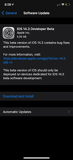 Apple Releases Ios 14 3 Beta And Ipados 14 3 Beta Download Iclarified