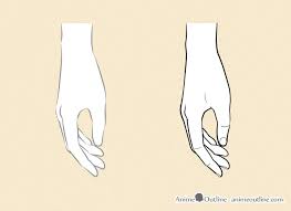 How to draw a clenched fist: How To Draw Anime Hands Step By Step Animeoutline