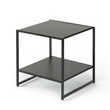 Zinus Dane Modern Studio Collection 20 Square Side Table Black Walmart Com Zinus Square Side Table Side Table