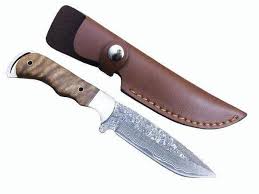 Couteau Damas De Chasse En 2020 Couteau Damas Damas Couteau