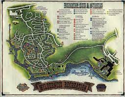 The campsites at disney's fort wilderness resort 4510 n fort wilderness trail disney's fort wilderness resort lake buena vista fl 32836. Disney Fort Wilderness Campground Map Maping Resources