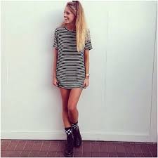 This Brandy Melville Tshirt Dress I Want So Badly Loungewear Outfits Striped T Shirt Dress Tee Shirt Dress