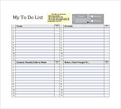 Down load or help to make own binding spine trademarks and binding templates, because of your home or perhaps for your business office. Free 16 Sample To Do List Templates In Ms Word Excel Pdf
