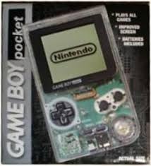 game boy pocket clear value price game boy