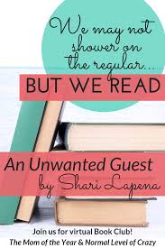 An Unwanted Guest Book Club Discussion The Mom Of The Year Book Club Questions Book Club Books Book Club