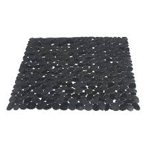 Tapis Antiderapant Gris Pour Douche Stone Sensea Tapis Antiderapant Douche Et Cabine De Douche