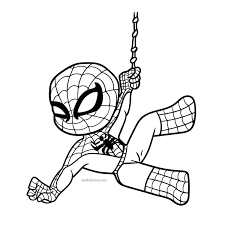 Spiderman coloring pages for kids. Cool Spiderman Coloring Pages Goodcoloring Coloring Home