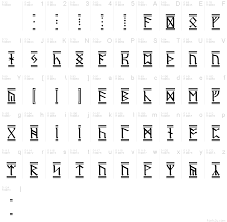 Dwarf rune stone item level 10. Dwarf Runes 2 Font