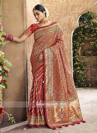 Wedding saree blouse bridal silk saree wedding sari madisar saree kanjivaram sarees indian wedding makeup indian bridal marathi bride wedding saree collection. Mirror Work Wedding Saree