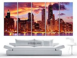 Check spelling or type a new query. Large Wall Art Canvas Print Chicago City Night Skyline Canvas New York Landscape Large Art Large Canvas Wall Art New York Landscape Large Art Prints