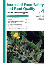 Pdf Gram Negative Bacteria From Fish Meat And Chicken Uv Vis Spectrophotometry For Determination Of Caffeic Acid Journal Of Food Safety And Food Quality Archiv Fur Lebensmittelhygiene