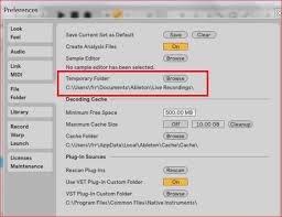The power save feature is disabled by default on. Using Multiple Hard Drives Ableton