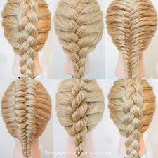 5 Basic Braids For Beginners Everyday Hair Inspiration In 2021 Braiding Your Own Hair French Braid Short Hair Braids For Short Hair