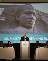 This morning we hosted our 55th Annual Dr. Martin Luther King Jr.  Brotherhood Breakfast in Downtown Los Angeles. We gathered to honor and  celebrate the legacy of Dr. King and his dream