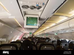 Airbus a320 plane inside cabin hi-res stock photography and images - Alamy