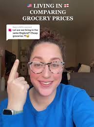 Woman Breaks Down Price Difference Of Food Between UK And US, Goes Viral