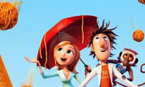 Cloudy with a chance of meatballs (also called cloudy: Cloudy With A Chance Of Meatballs Plugged In