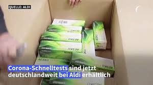 Die menschen freuten sich über das angebot. Corona Schnelltest Jetzt Bei Aldi Video Dailymotion