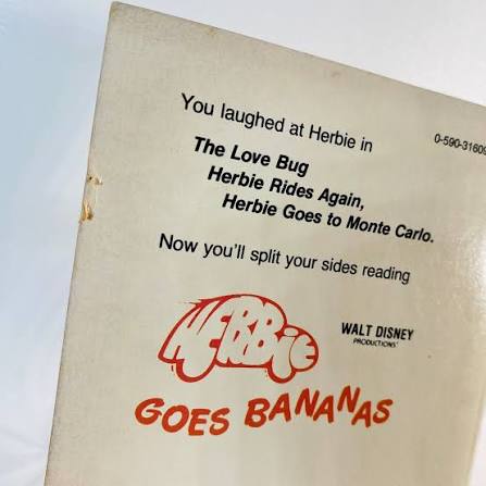 Herbie Goes Bananas: A Novel [Book]
