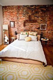 60 Elegant Modern And Classy Interiors With Brick Walls Exposed Brick Wall Bedroom Brick Bedroom Home